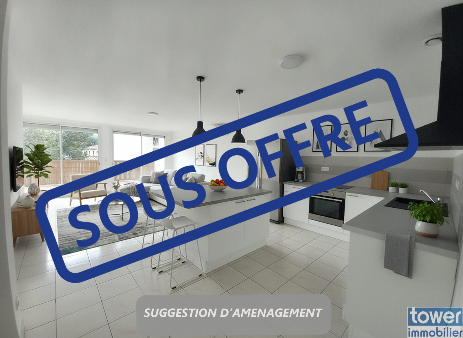 Appartement T5 avec terrasse centre Lamalou