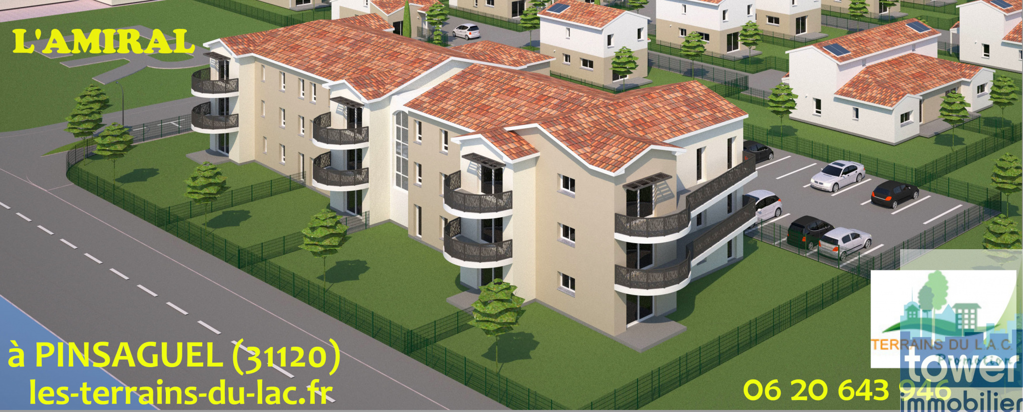 Vente Appartement 45m² 2 Pièces à Pinsaguel (31120) - Tower Immobilier