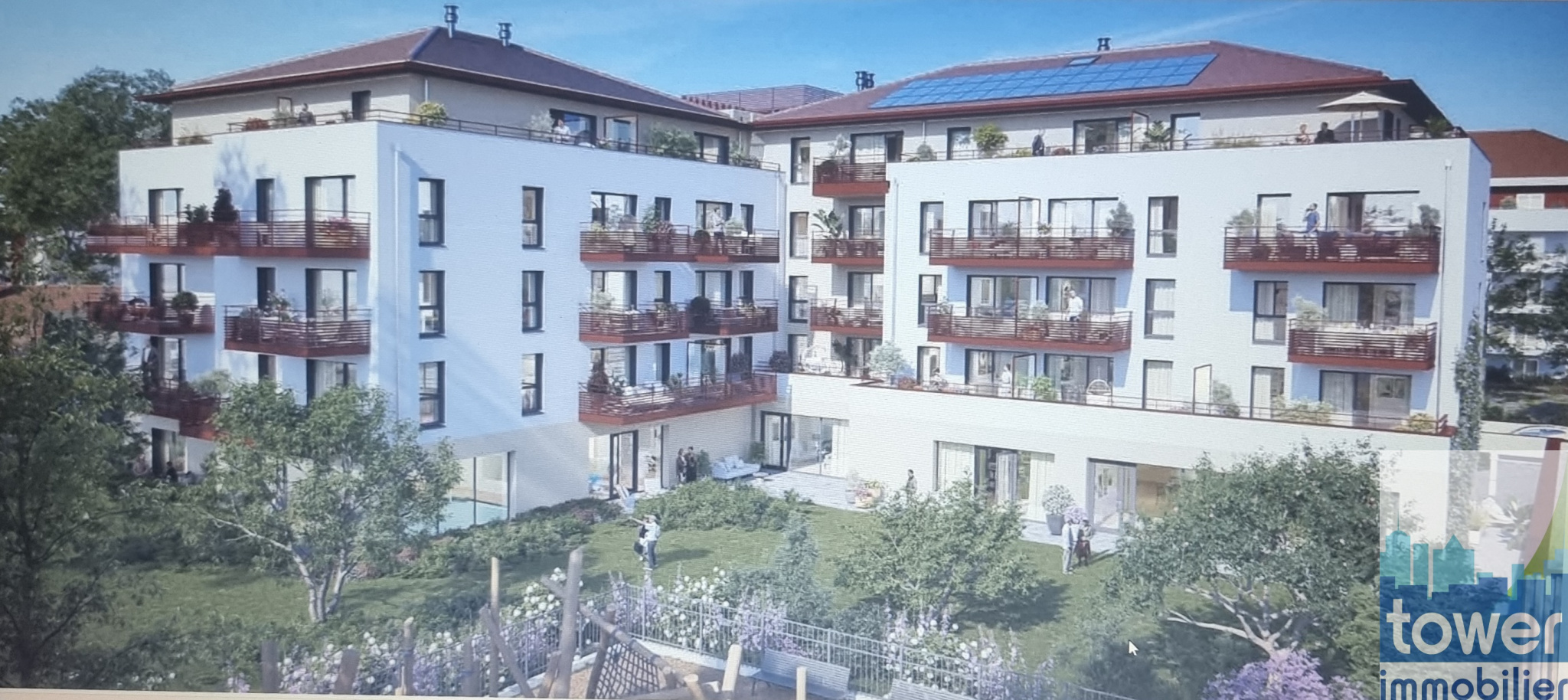 Vente Appartement 43m² 2 Pièces à Sciez (74140) - Tower Immobilier